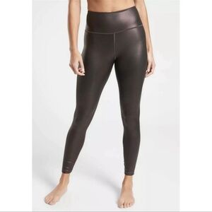 Athleta Elation Ultra High Rise Tight Shimmer Leggings small